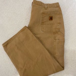 CARHARTT LOOSE FIT CANVAS CARPENTER PANT